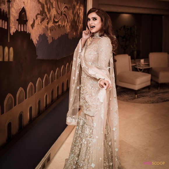 Elle Saab inspired sharara set very heavy work #indianwear #ellesaabinspired - Picture 4 of 8